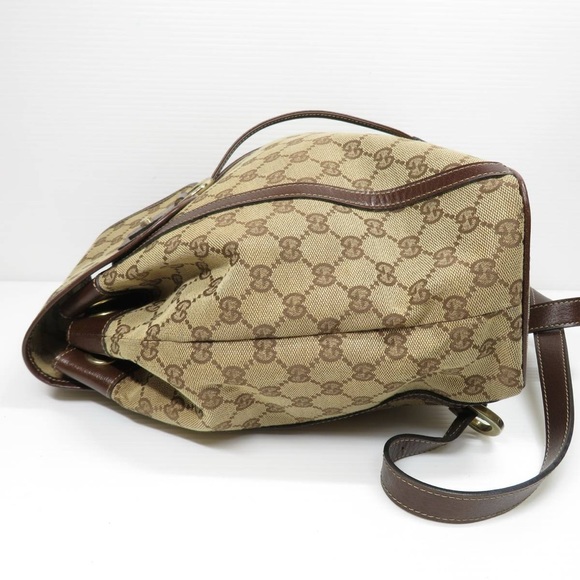 GUCCI GG ABBEY CANVAS BACKPACK - Picture 5 of 8